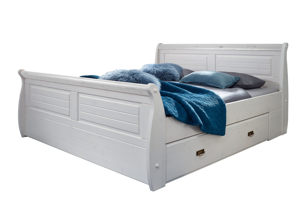 Doppelbett Kiefer skandinavisch Skandic Bild 5
