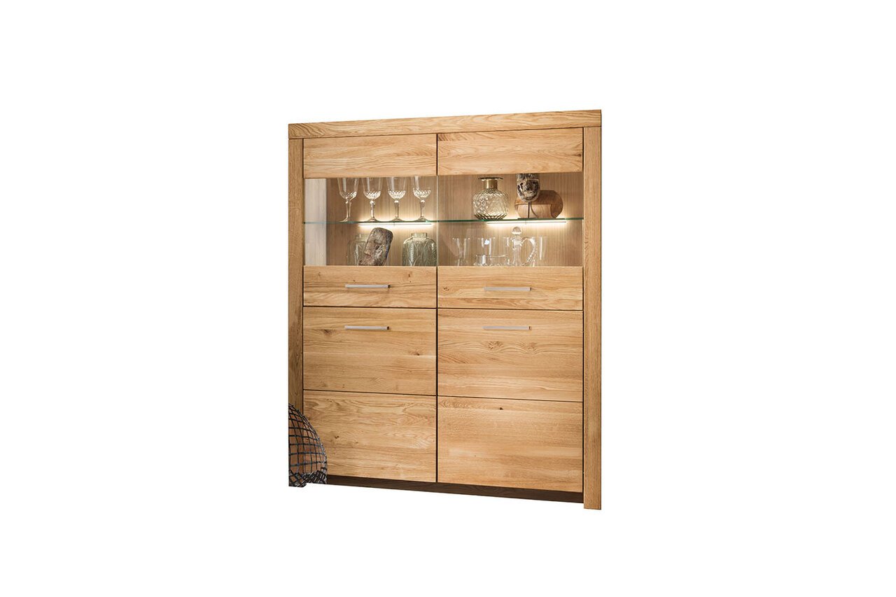 Highboard I Aborg aus massiver Wildeiche Preview Image