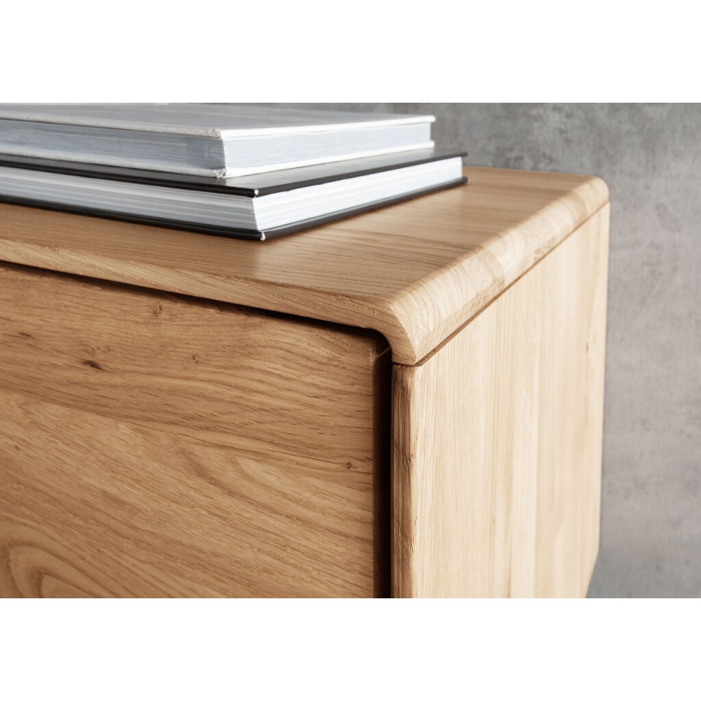 Highboard II Herning Wildeiche mit Hirnholz Maserung Bild 3