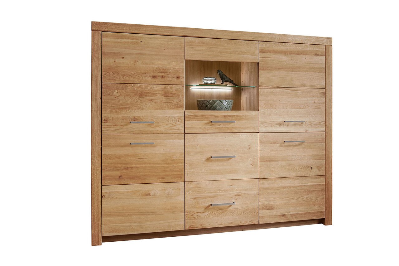 Highboard III Aborg aus massiver Wildeiche Preview Image