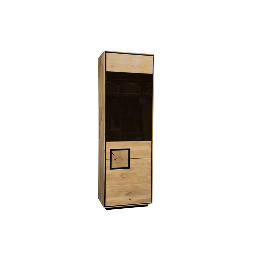 Highboard Vejers I, Wildeiche Massiv, Hirnholz Bild 3