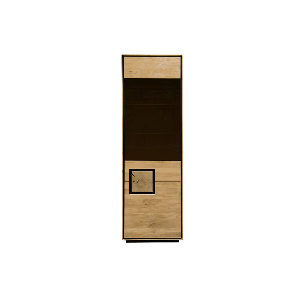 Highboard Vejers I, Wildeiche Massiv, Hirnholz Bild 4