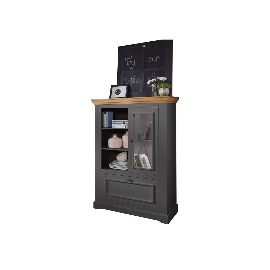 Highboard Viborg Kiefer Massivholz Bild 3