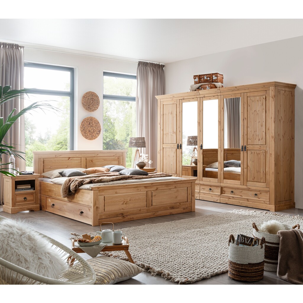 Schlafzimmer Komplettset Mandø Kiefer Massiv Preview Image