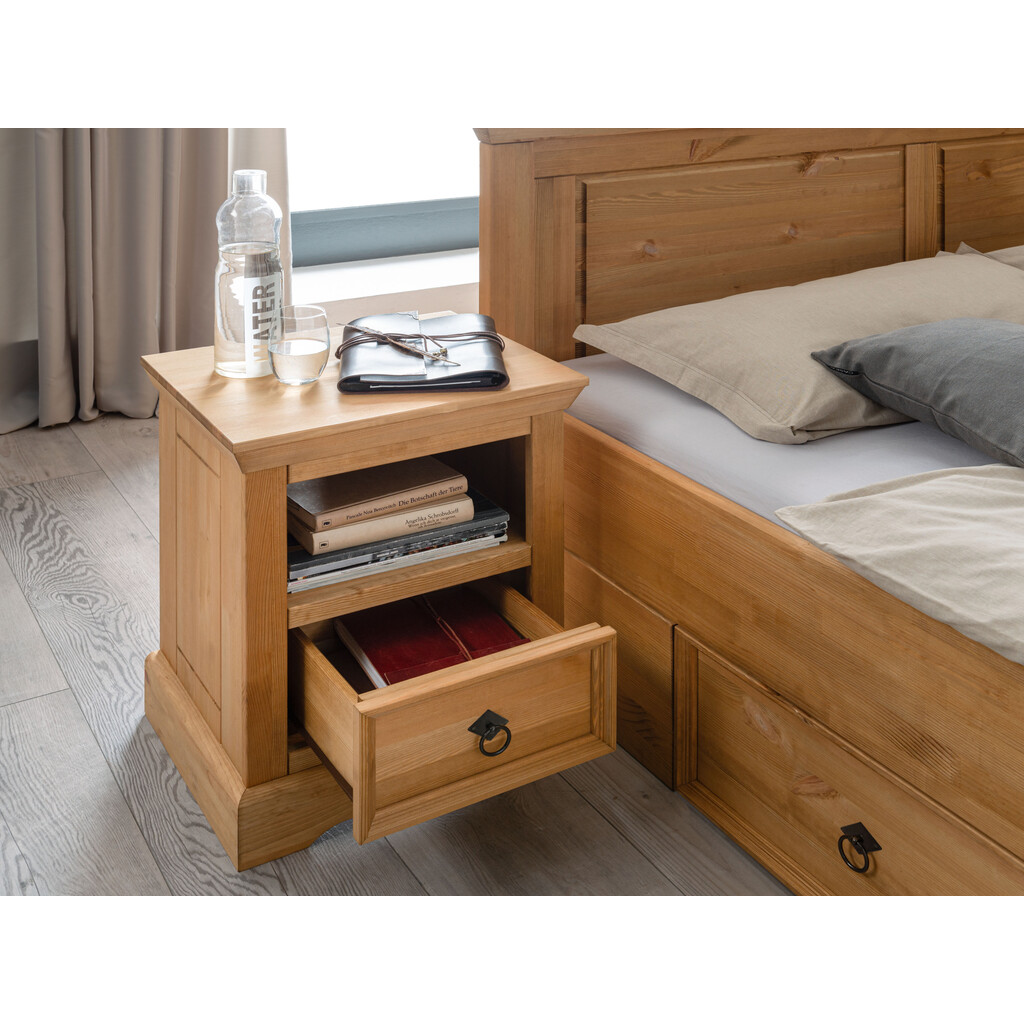 Schlafzimmer Komplettset Mandø Kiefer Massiv Bild 4