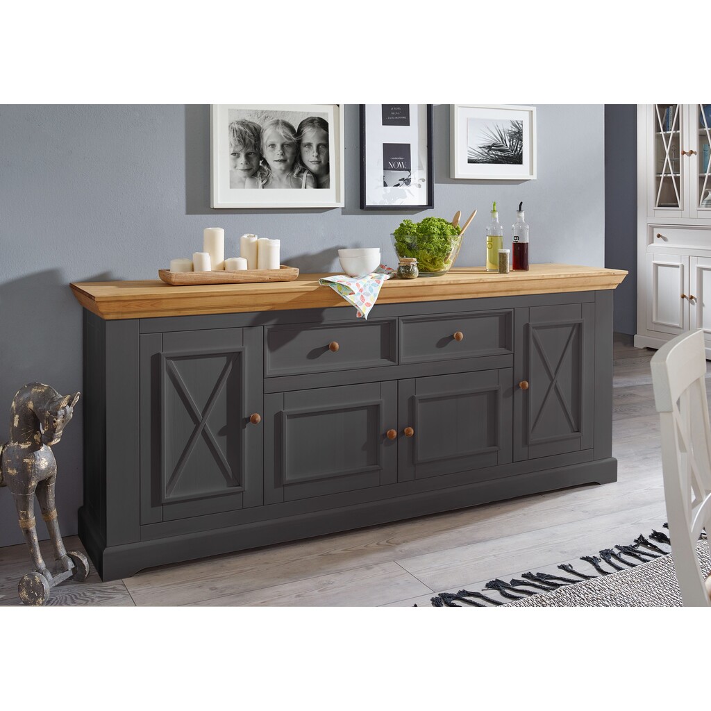 Sideboard I Kiefer Massiv Viborg Bild 3