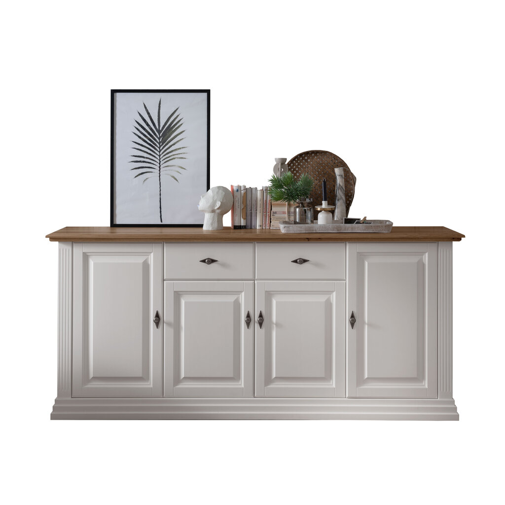 Sideboard II Alva aus massiver Kiefer und Eiche Preview Image