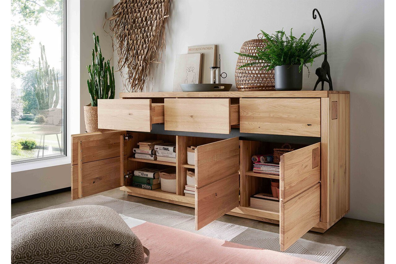 Sideboard II Skarby aus massiver Wildeiche Preview Image