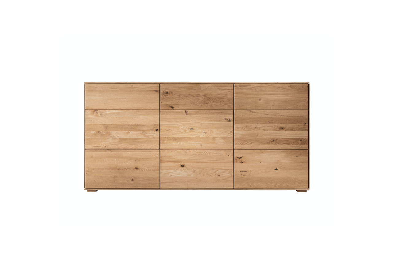 Sideboard Visby I aus massiver Wildeiche Preview Image