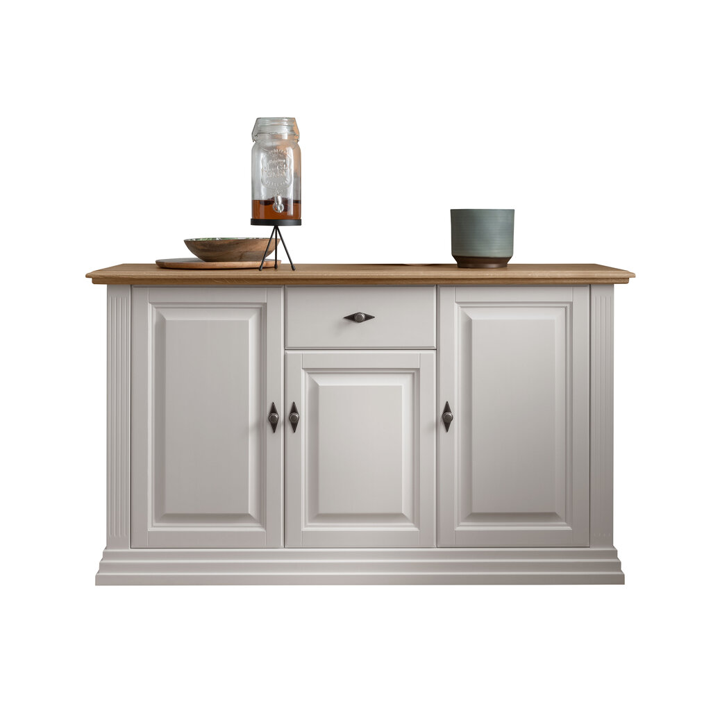Sideboard I Alva aus massiver Kiefer und Eiche Preview Image