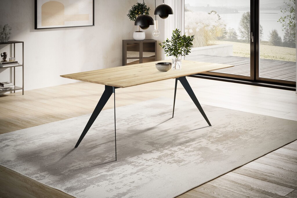 Tischgestell Skagen Modern pulverbeschichtetes Metall Preview Image