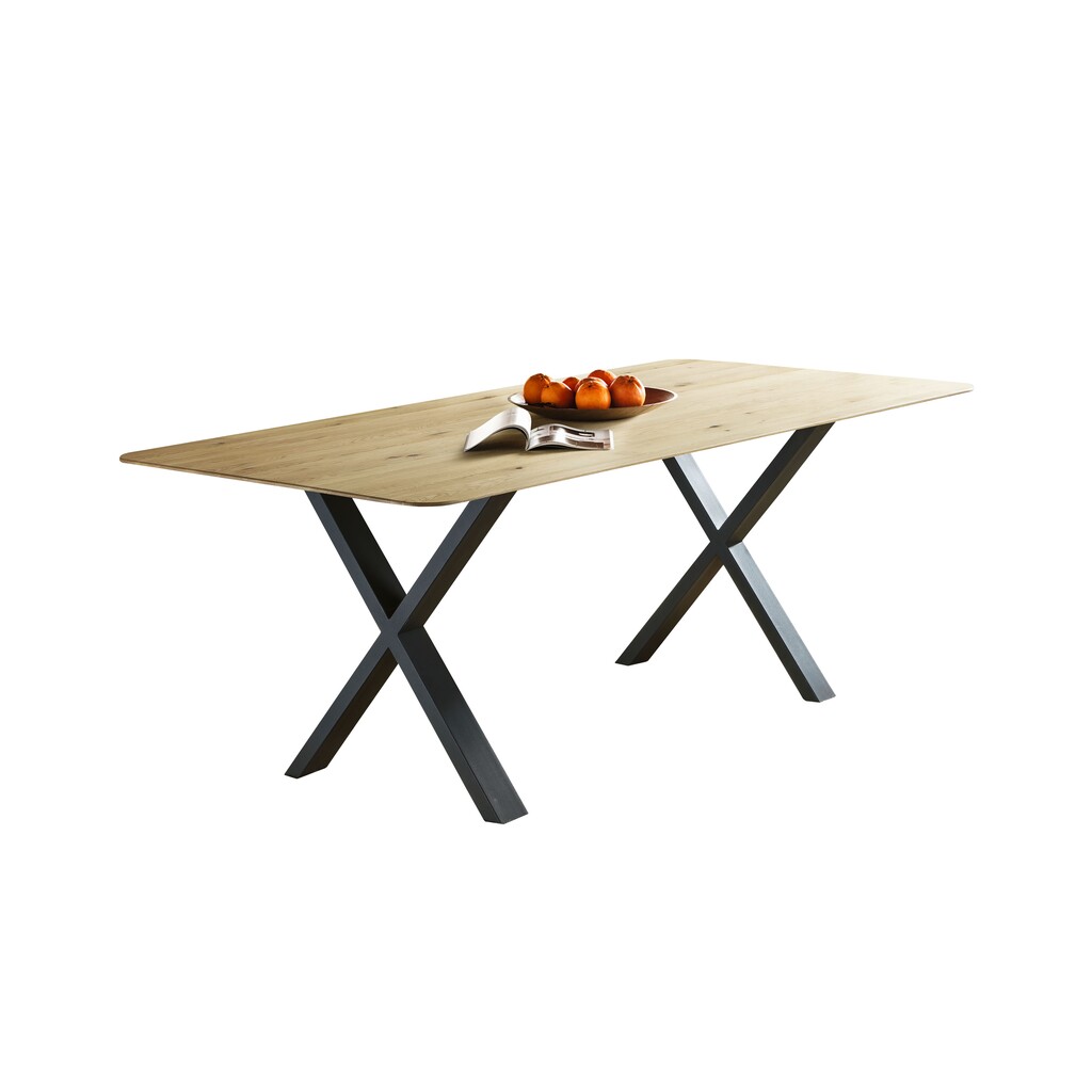 Tischgestell Skagen X-Gestell pulverbeschichtetes Metall Bild 4