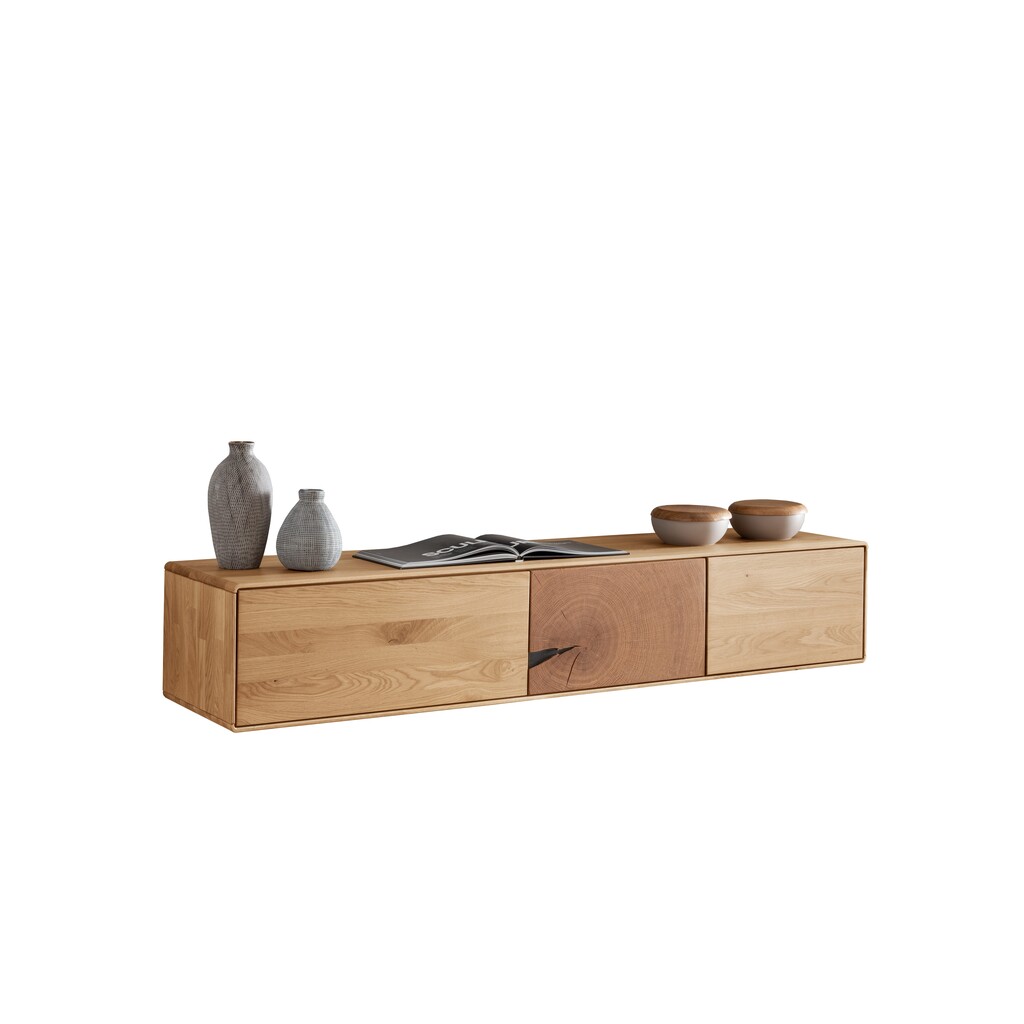TV-Board I Herning Wildeiche mit Hirnholz Maserung Preview Image