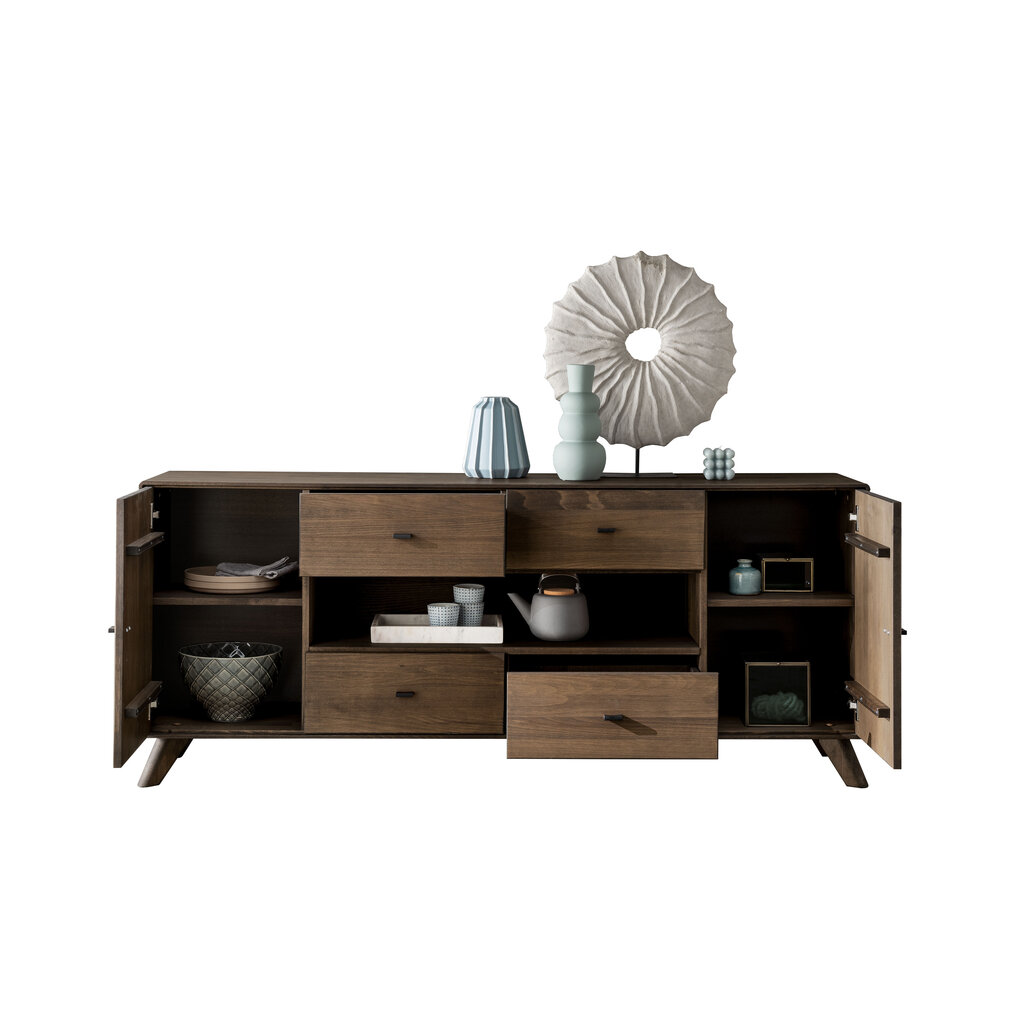 TV Element I Heda aus massiver Kernbuche Bild 2