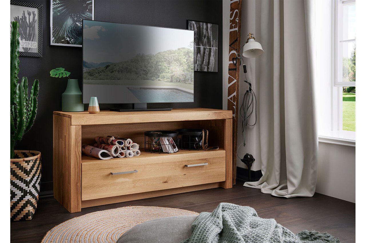 TV Kommode I Aborg aus massiver Wildeiche Preview Image