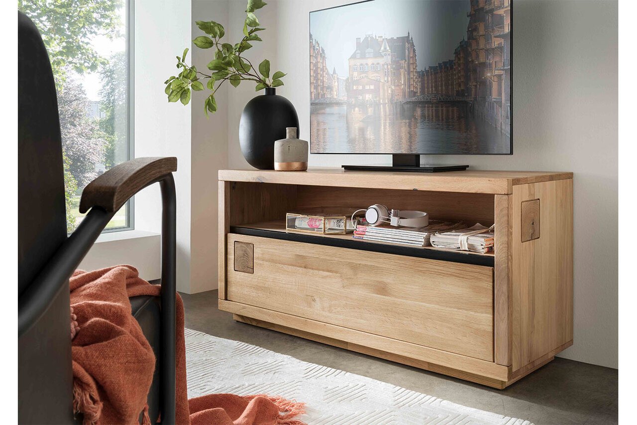 TV Kommode I Skarby aus massiver Wildeiche Preview Image