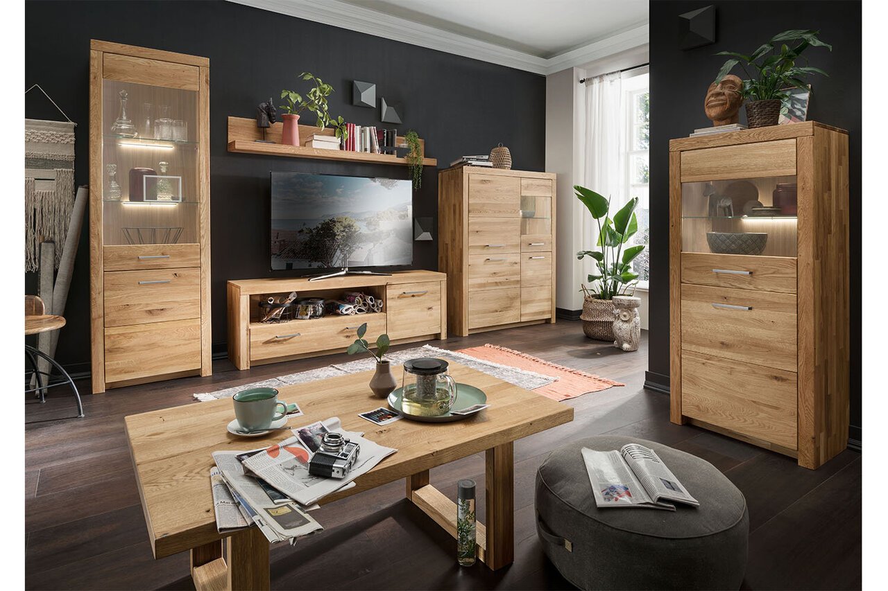 Vitrine I Aborg aus massiver Wildeiche Preview Image