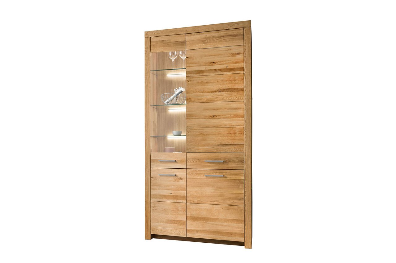 Vitrine II Aborg aus massiver Wildeiche Preview Image