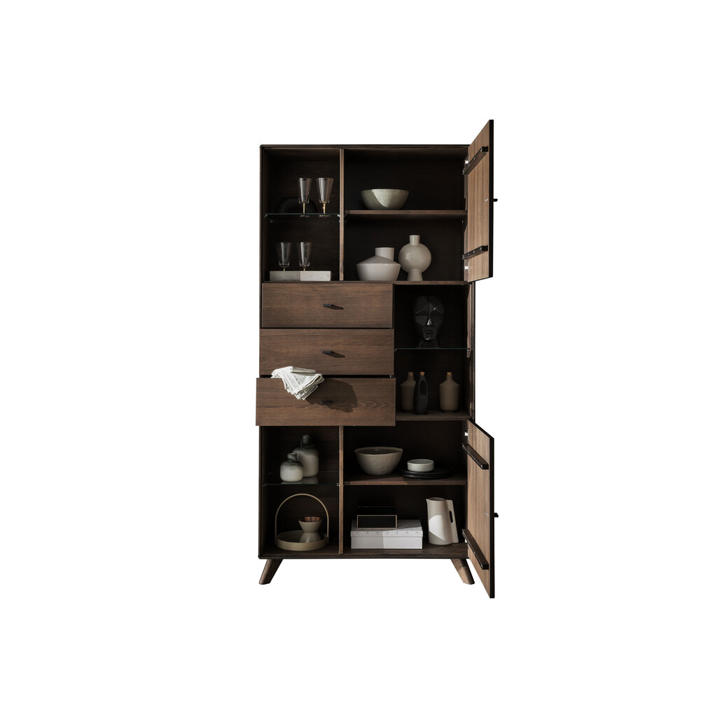 Vitrine II Heda aus massiver Kernbuche Bild 2