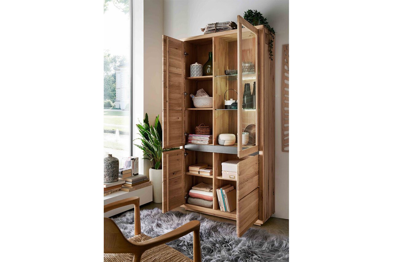 Vitrine II Skarby aus massiver Wildeiche Preview Image