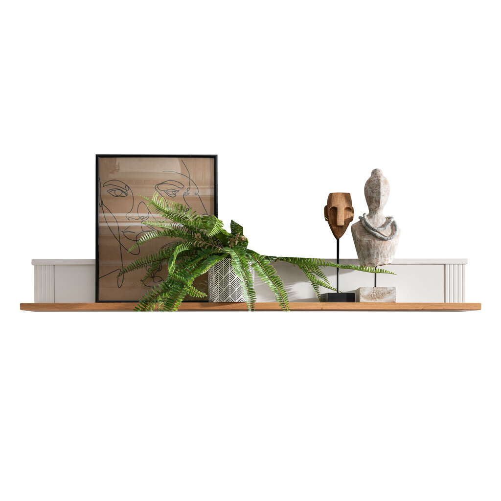Wandboard Alva aus massiver Kiefer und Eiche Bild 2