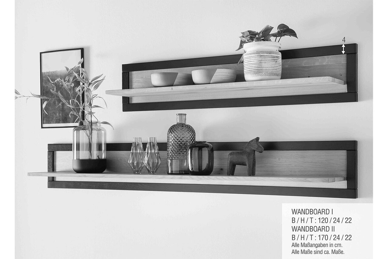 Wandboard Skarby aus massiver Wildeiche Preview Image