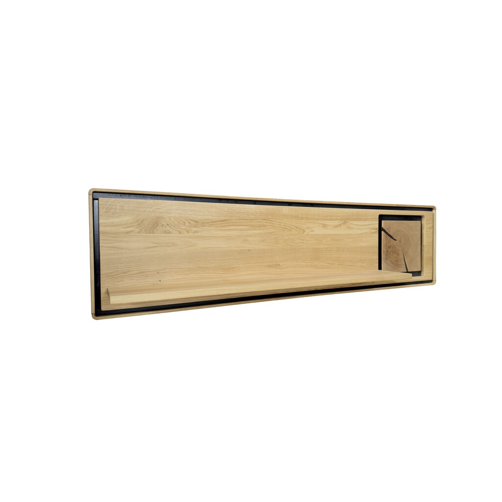 Wandboard Vejers, Wildeiche Massiv, Hirnholz Bild 2