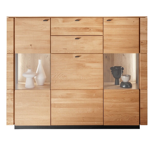 Wildeiche Linnea Highboard II Preview Image