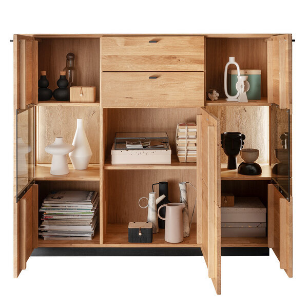 Wildeiche Linnea Highboard II Bild 2