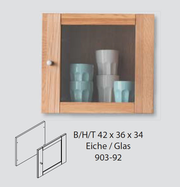 Glastür Element Front für Würfelregal DIRG Preview Image