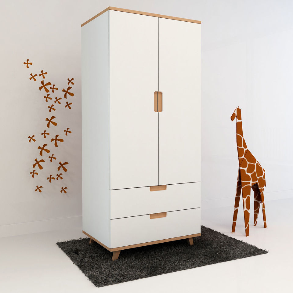 Großer Kinder Kleiderschrank Colorland | Colorland