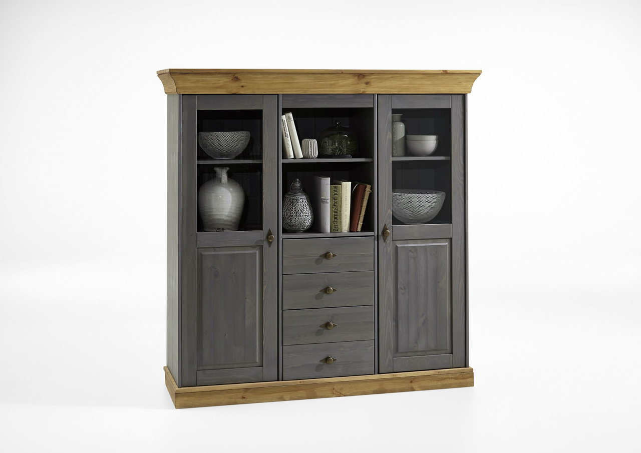 Highboard Bergen Landhaus Bild 3