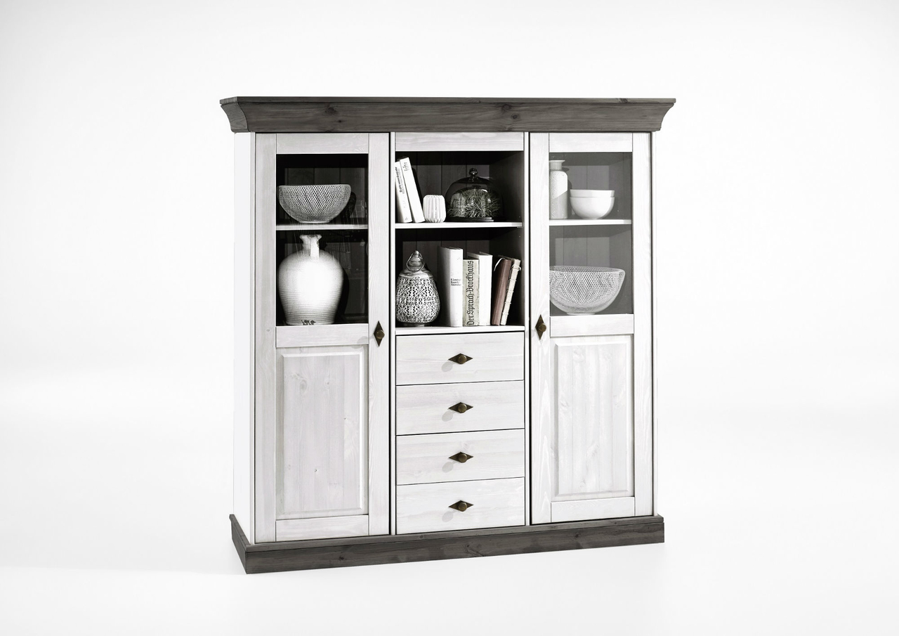 Highboard Bergen Landhaus Bild 4