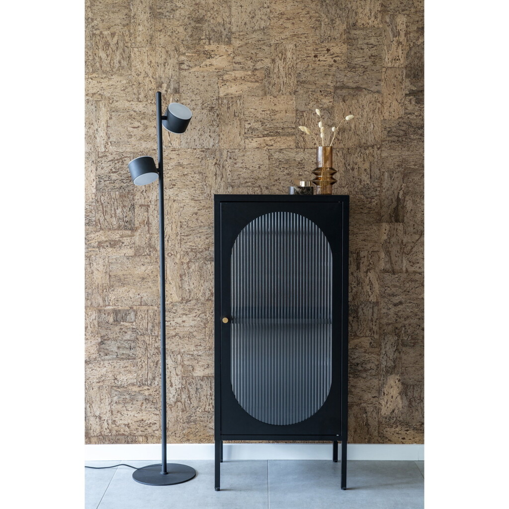 Adelaide Vitrine mit geriffelter Glastür – House Nordic Bild 2