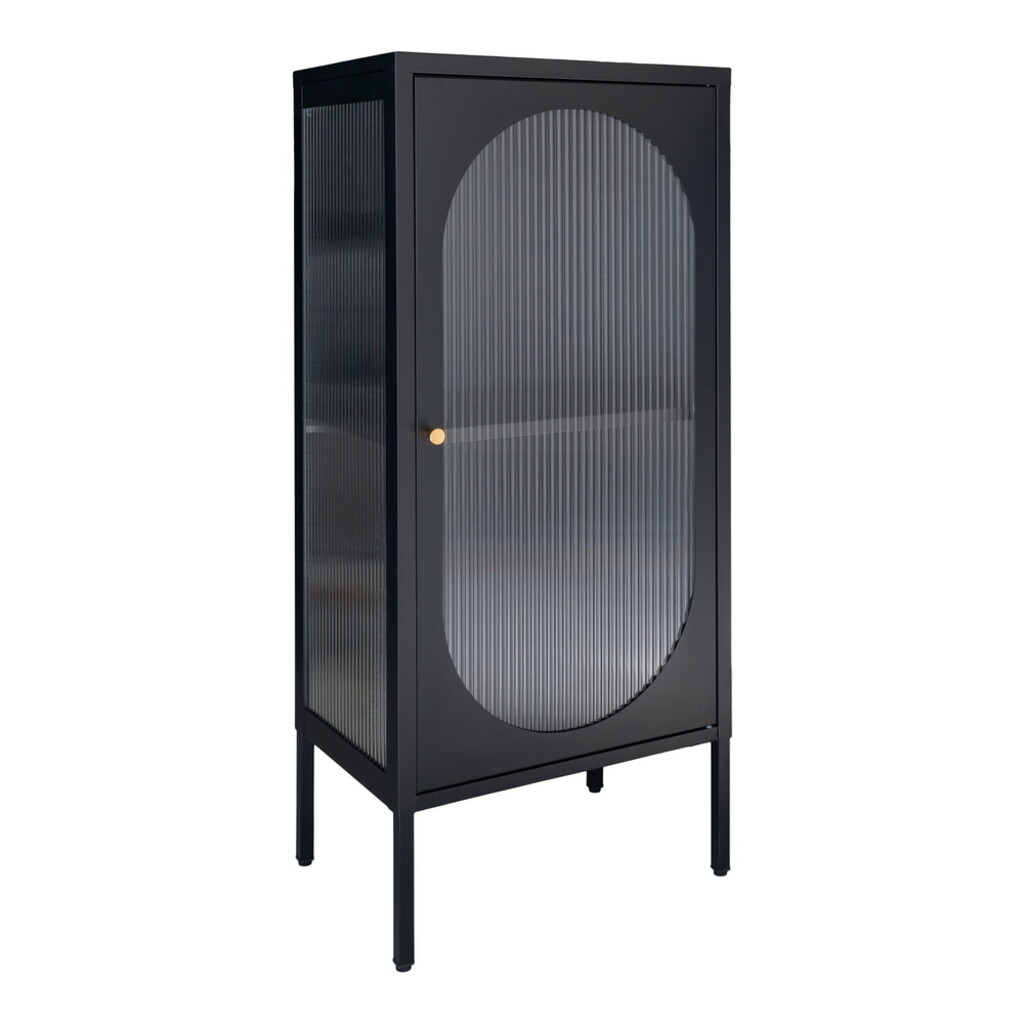 Adelaide Vitrine mit geriffelter Glastür – House Nordic Bild 3
