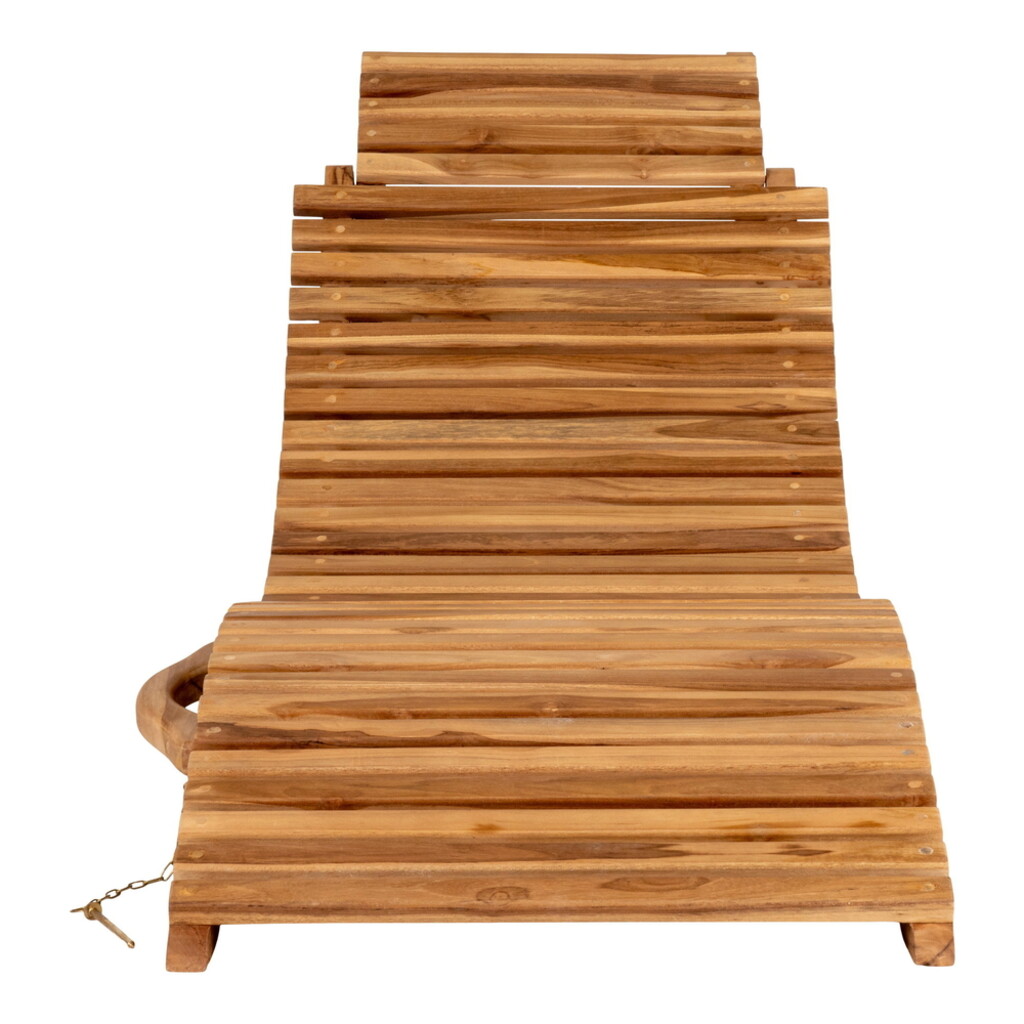 Arrieta Sonnenliege Teak Natur Bild 5