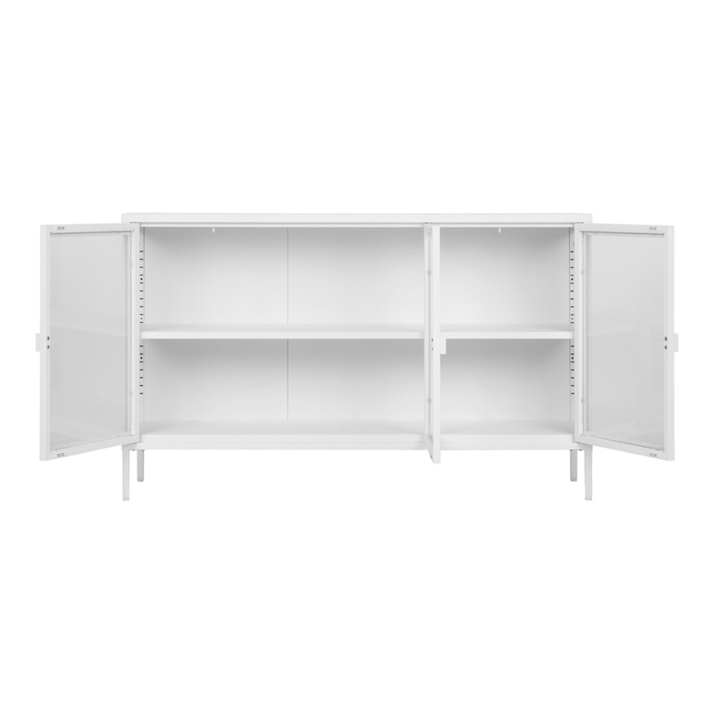 House Nordic Brisbane Sideboard mit 3 Glastüren Bild 5