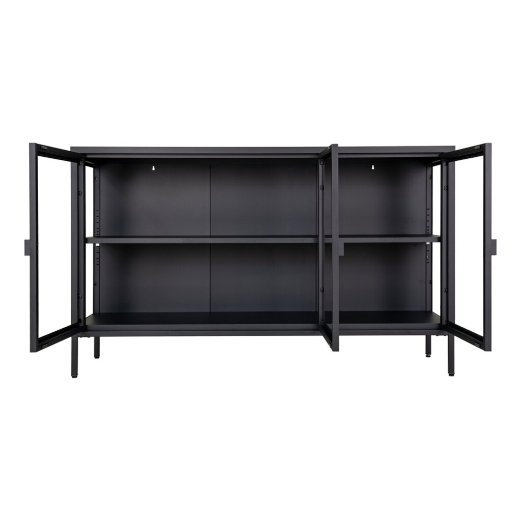 House Nordic Brisbane Sideboard mit 3 Glastüren Bild 7