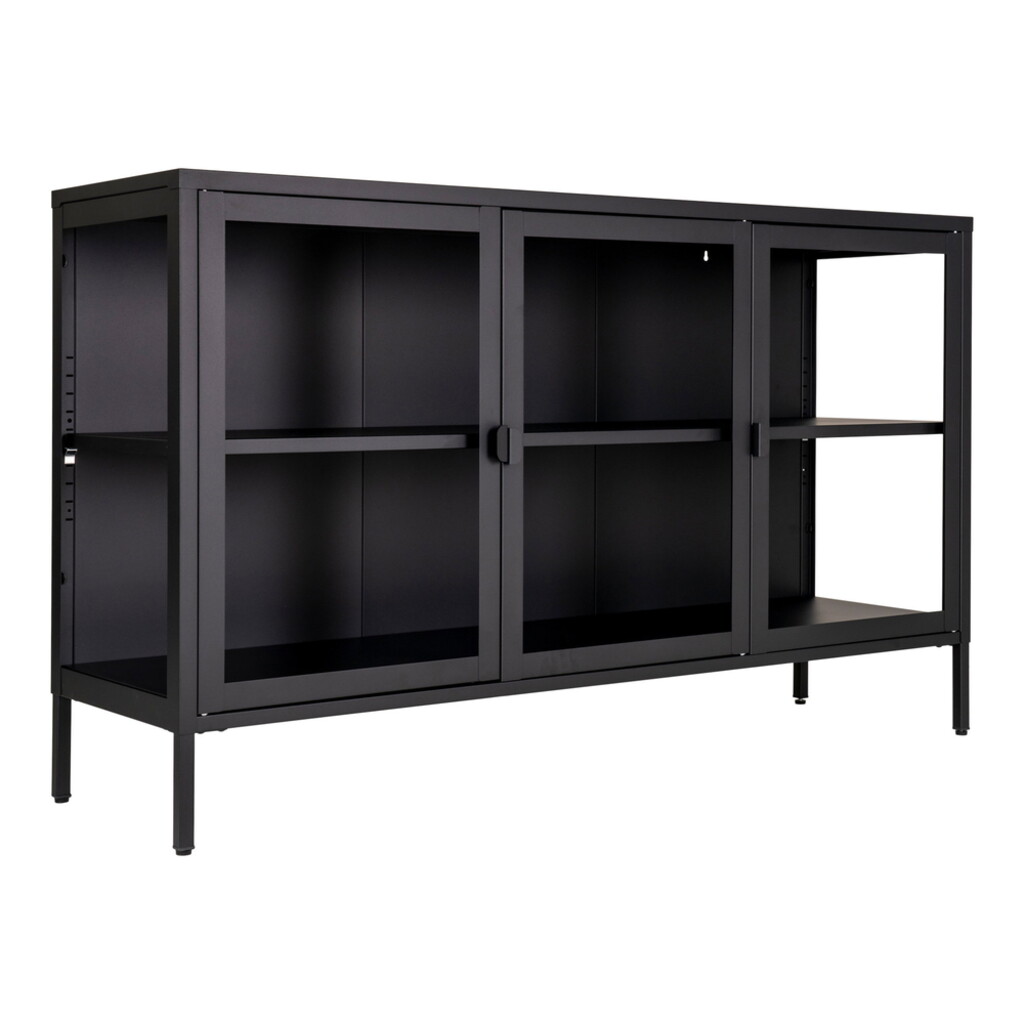 House Nordic Brisbane Sideboard mit 3 Glastüren Bild 8