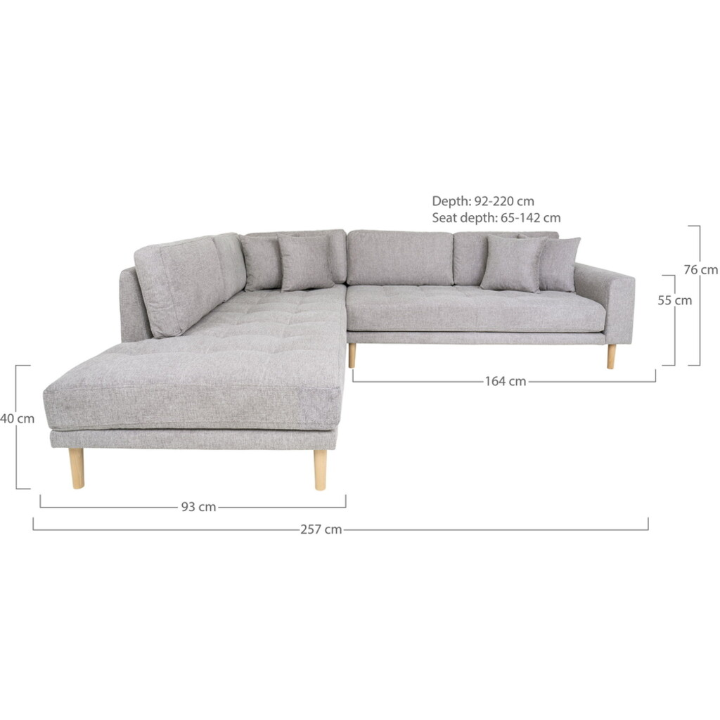 Lido Corner Sofa Open End, Ecksofa Bild 5