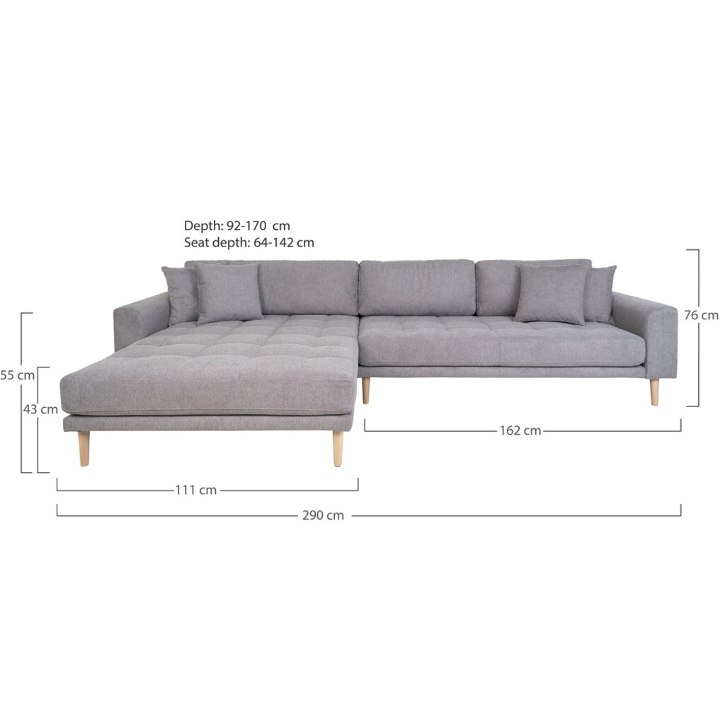 Lido Lounge Sofa mit Longchair Bild 12