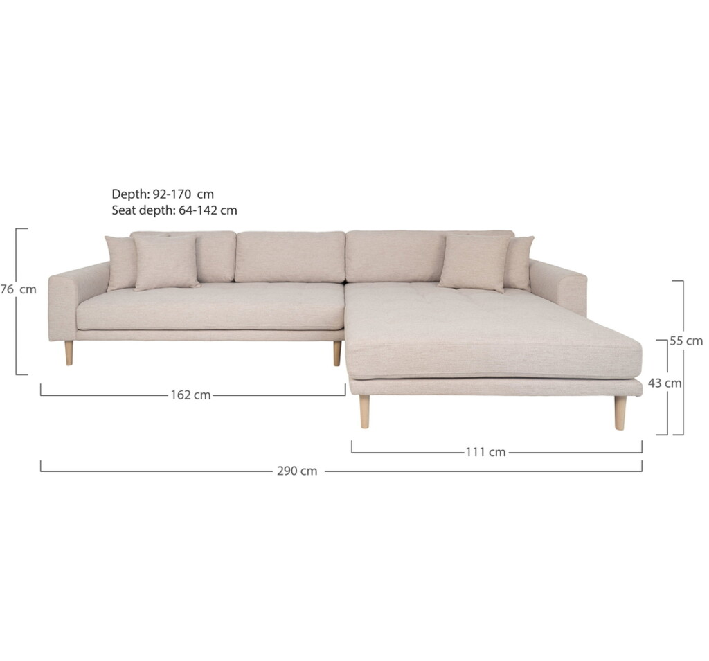 Lido Lounge Sofa mit Longchair Bild 16