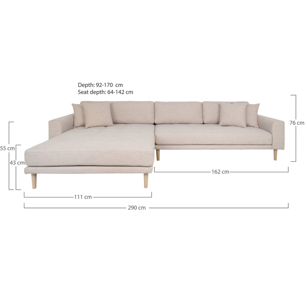Lido Lounge Sofa mit Longchair Bild 20