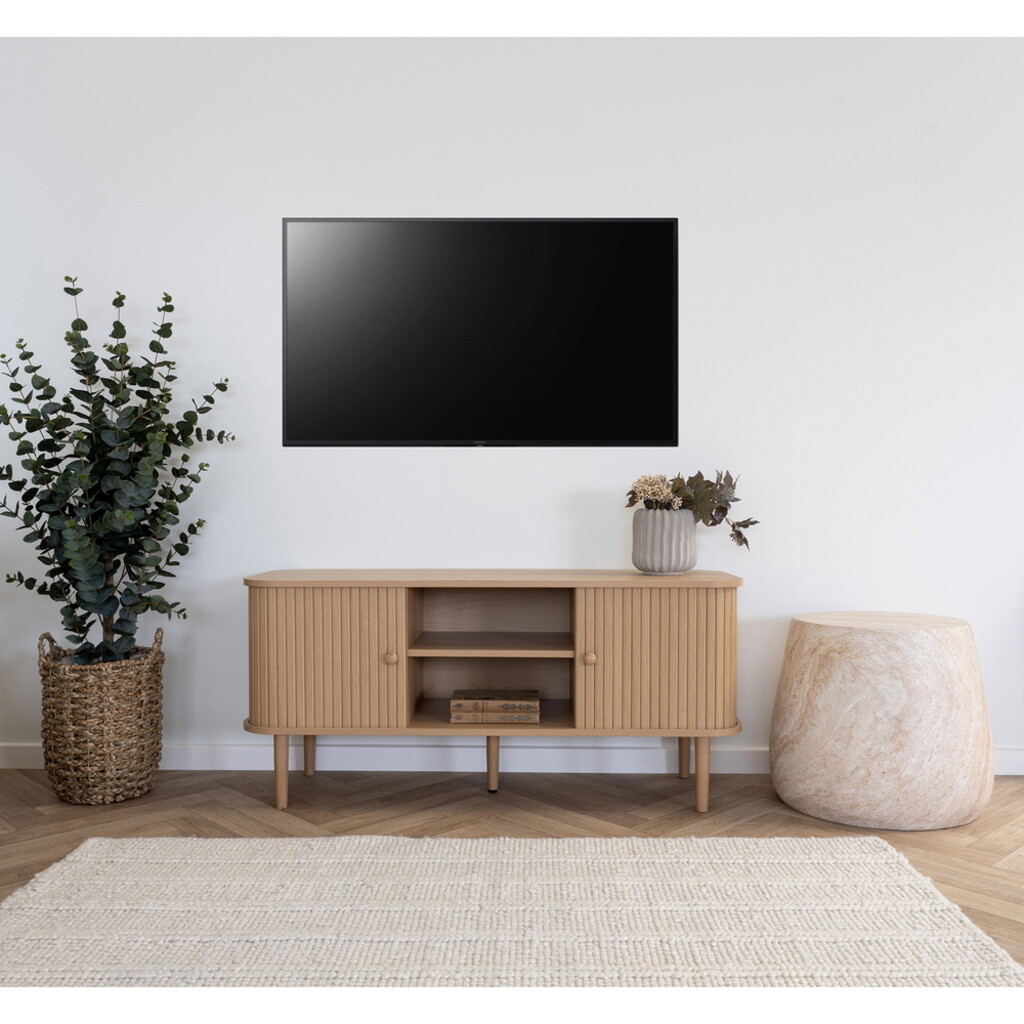 Nikko TV-Bank, 2 Türen, Natur Preview Image