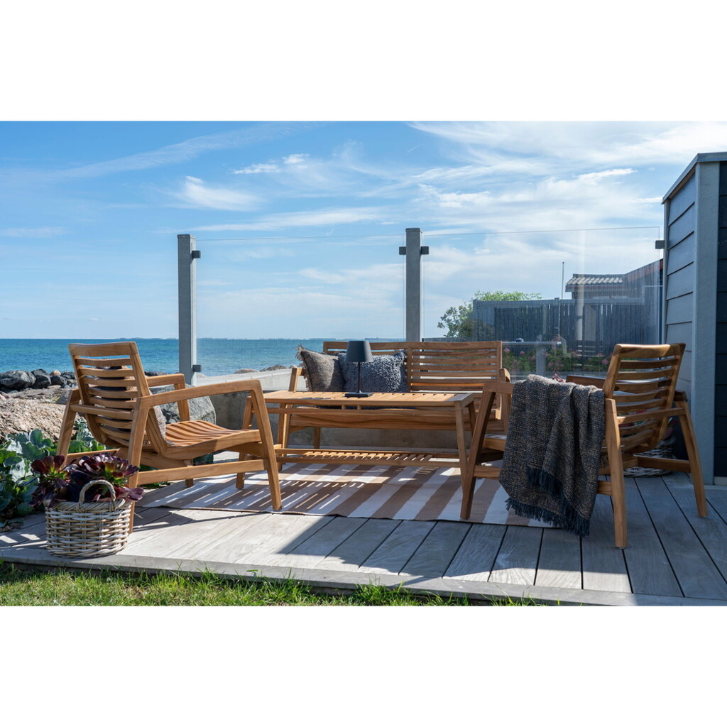 House Nordic Santander Lounge Set aus Teakholz Bild 2
