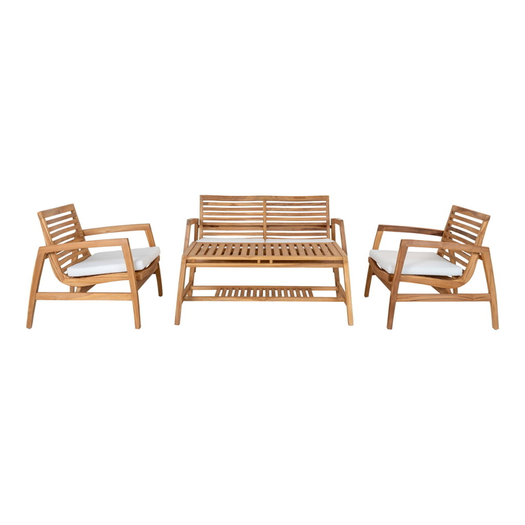 House Nordic Santander Lounge Set aus Teakholz Bild 5