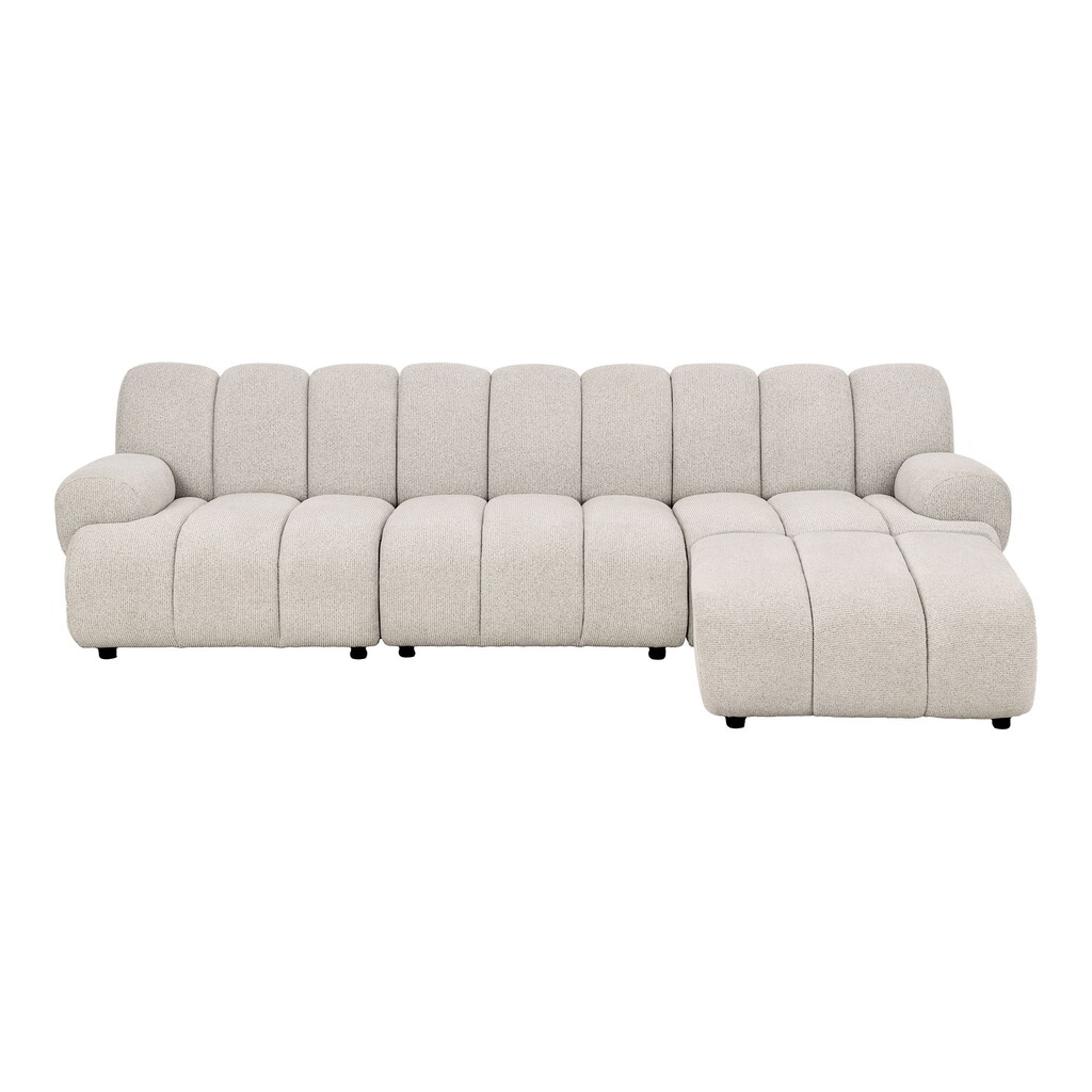 Sofa Taza 3,5 Sitzer Modular mit Pouf Bild 6