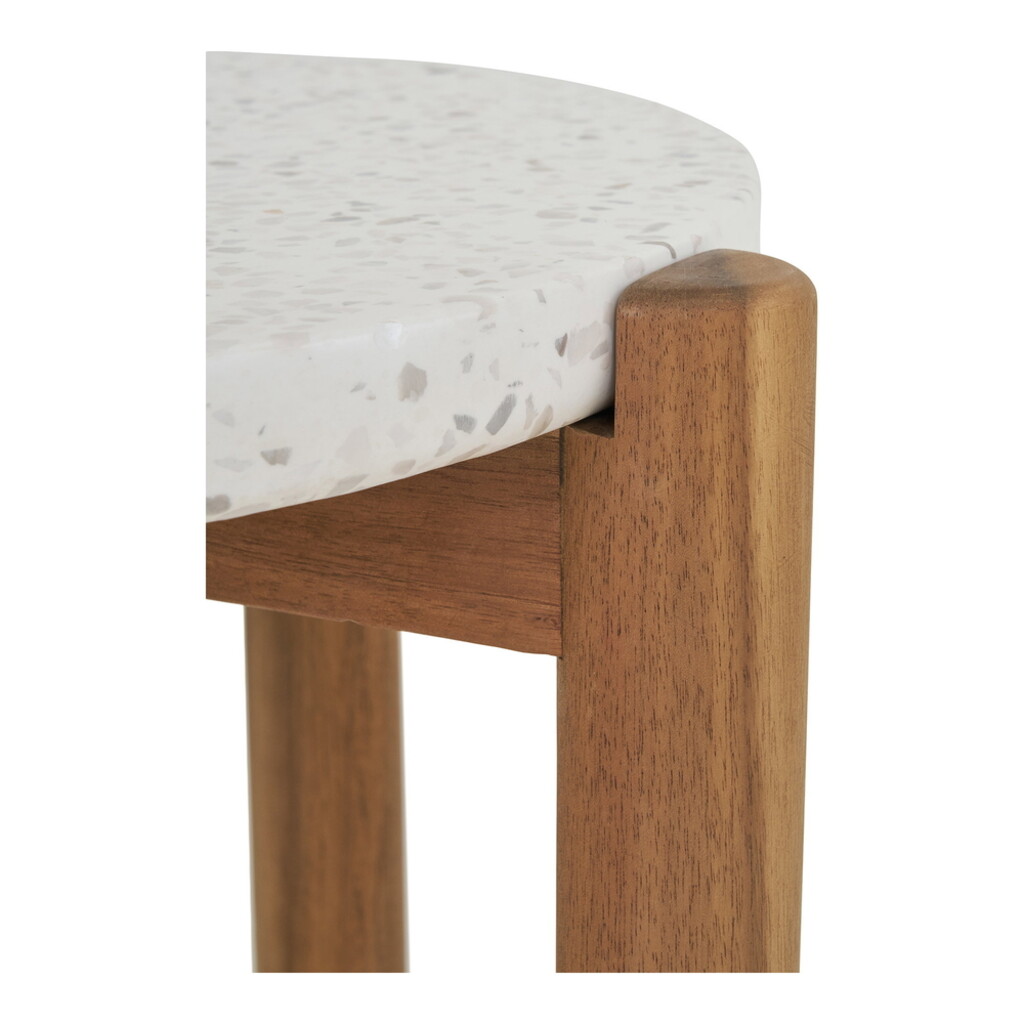 Terracina Outdoor Beistelltisch, Akazie/Terrazzo Bild 5