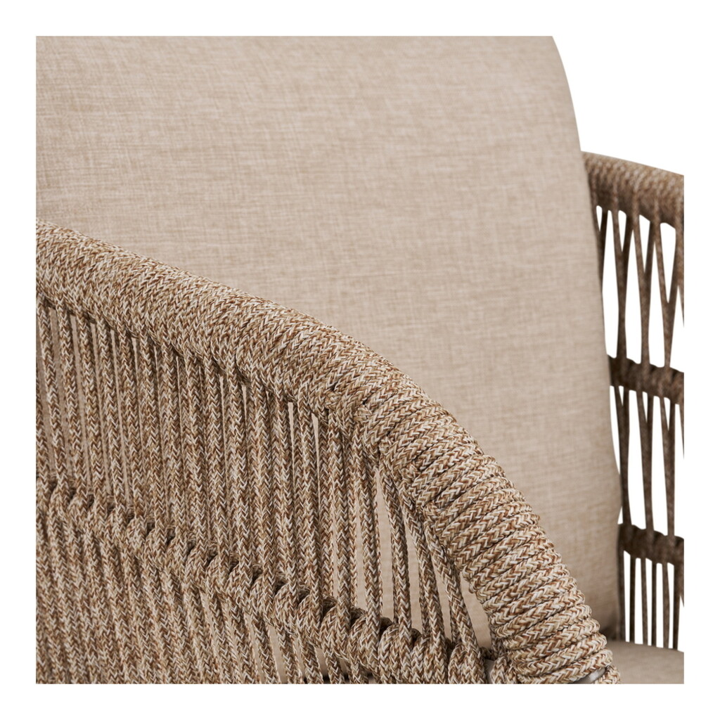 Terracina Gartenstuhl mit Kissen, Akazie/Beige von House Nordic Bild 4