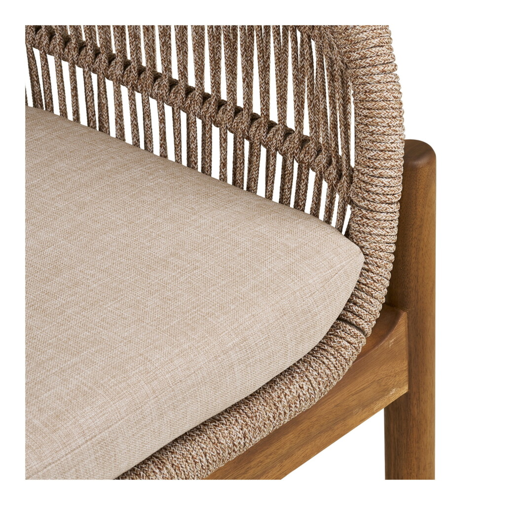 Terracina Gartenstuhl mit Kissen, Akazie/Beige von House Nordic Bild 8